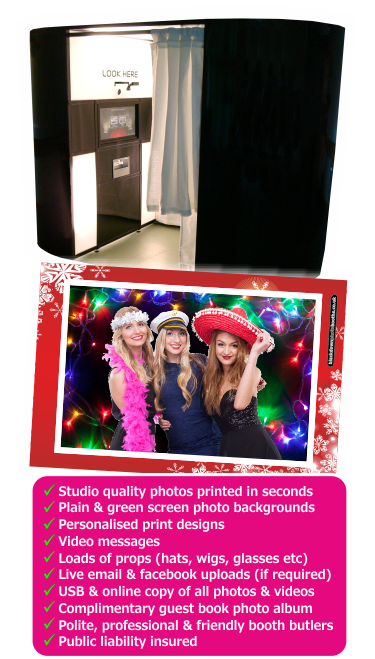 Blackdown Photo Booths - Photobooth, Photo & Video Booth Hire based in Taunton, Somerset.