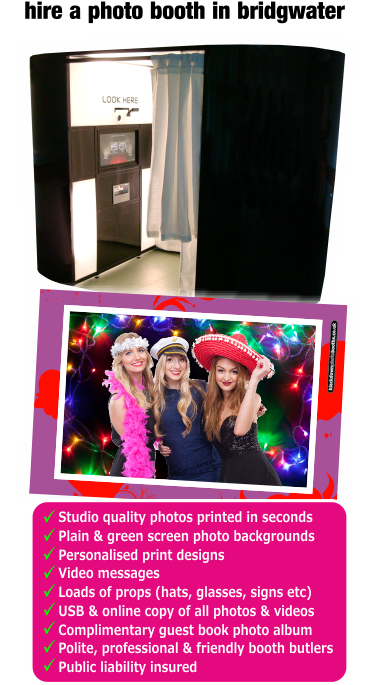 Bridgwater Photo Booth Hire in Bridgwater, Somerset