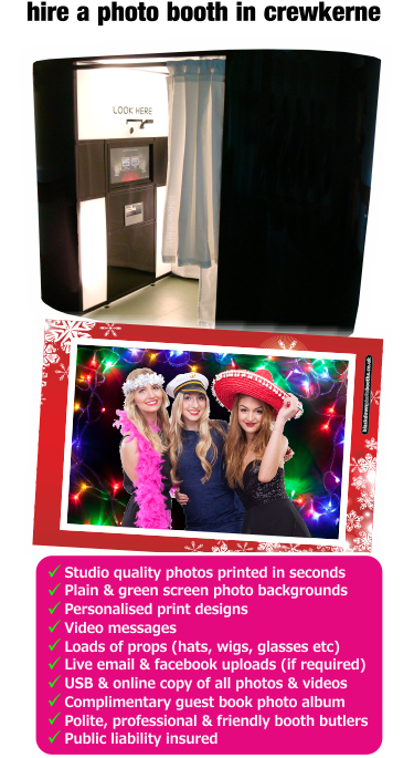 Crewkerne Photo Booth Hire in Crewkerne Somerset